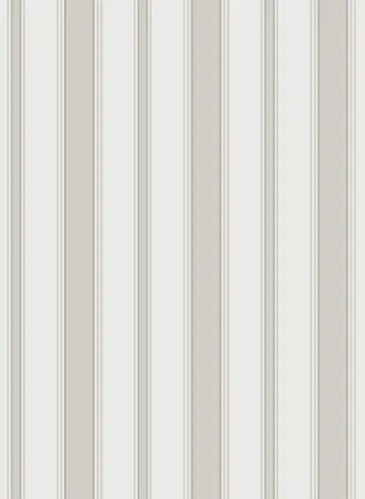 Tapete Cambridge Stripe von Cole & Son - Stone & White