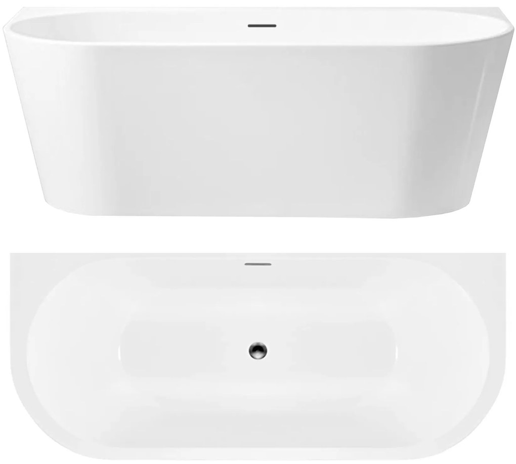 Vasca Bagno A Parete OLIMPIA 150cm