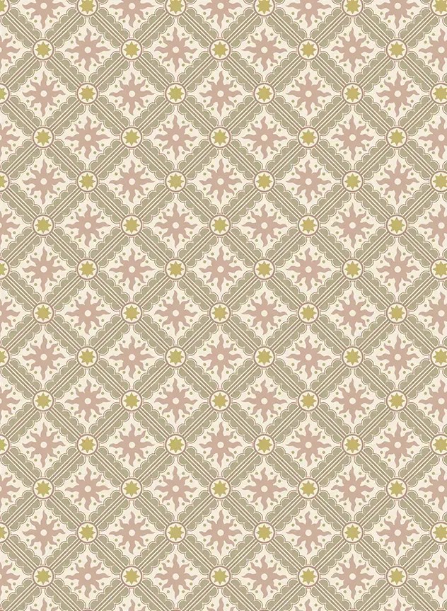 Josephine Munsey Carta da parati Nova/ Sol - Southern Light/ Ham Pink/ Meadow