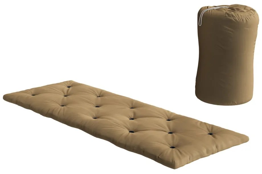 Materasso futon extra morbido color senape 70x190 cm Bed In A Bag - Karup Design