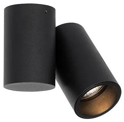 Faretto di design nero regolabile - Michael