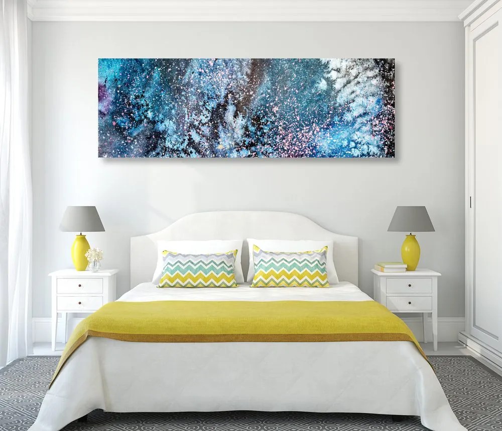 Quadro su tela – Astrazione da acquerello