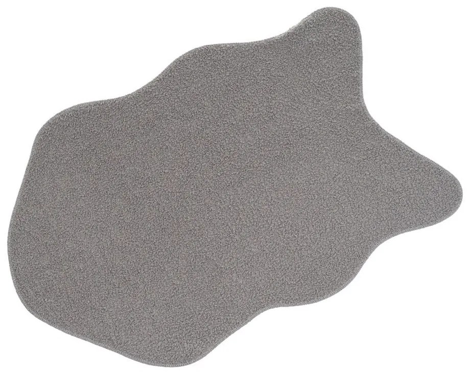 Pelliccia sintetica grigia 60x90 cm Sherpa - Casa Selección