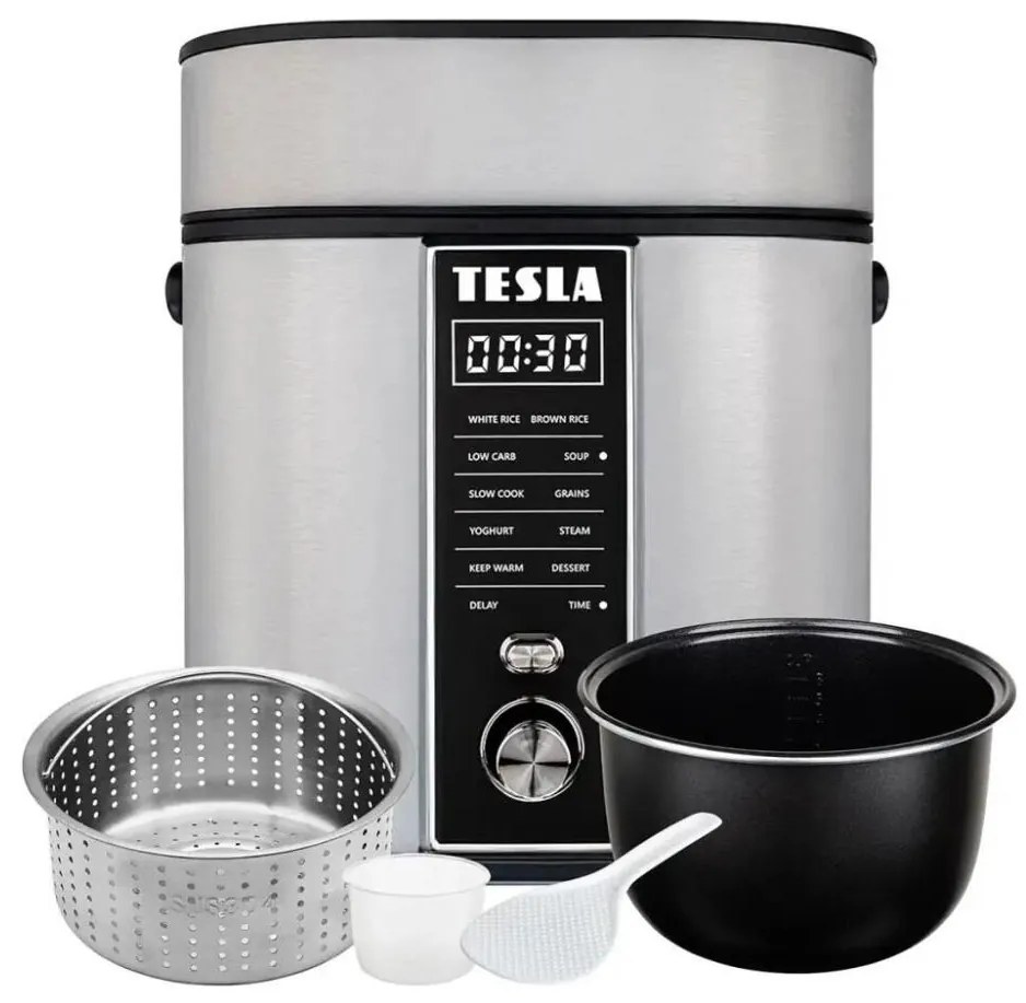 TESLA Electronics MultiCook - Cuociriso multifunzione 2,1 l 400W/230V