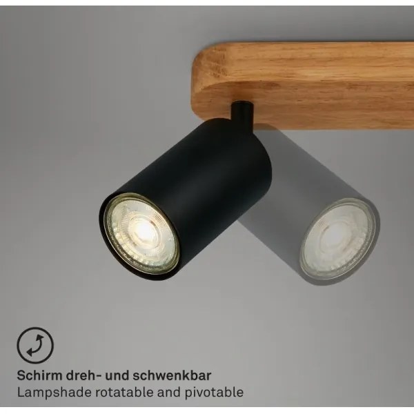 Briloner 2922-025 - Faretto SPOT 2xGU10/9W/230V