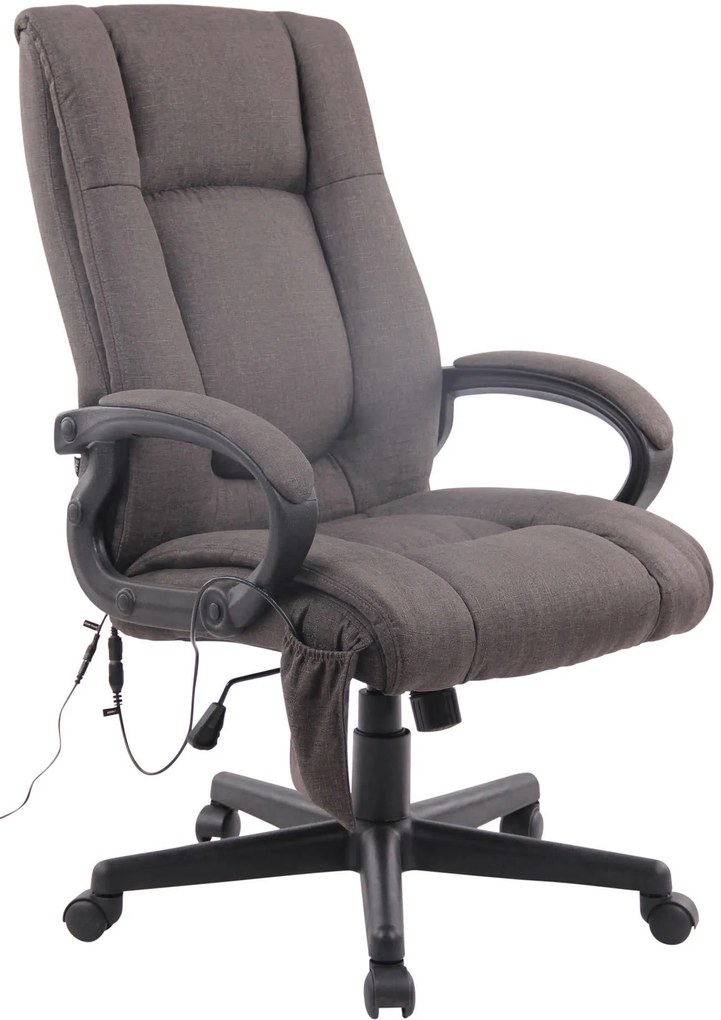 Sedia Ufficio Xl Sparta Xm Con Funzione Massaggio İn Tessuto / Dunkelgrau