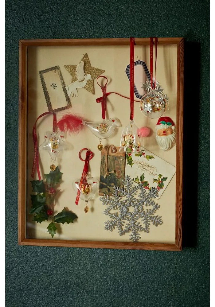 Pallina di Natale in vetro soffiata a mano ø 6,5 cm Ann-Sofi Romme Annual Christmas Bauble 2025 – Holmegaard