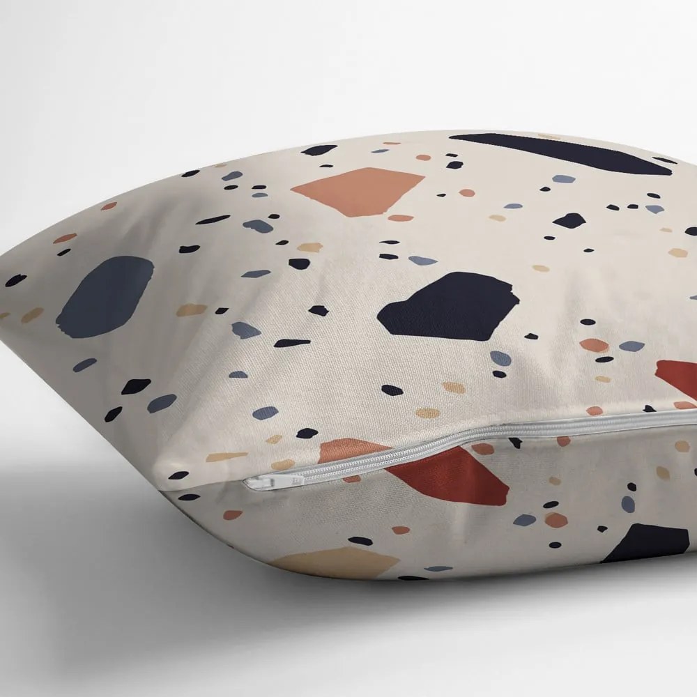 Federa decorativa 43x43 cm Cracked Terrazzo – Mila Home