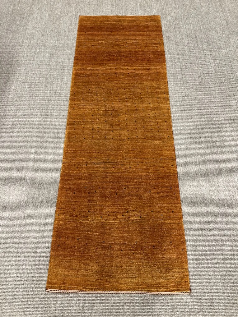 Loribaft Tappeto persiano 250x80 Giallo (Iran) Annodato A Mano