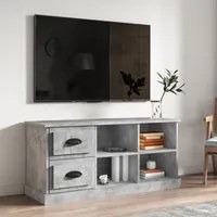 Mobile TV Grigio Cemento 102x35,5x47,5 cm in Legno Multistratocod mxl 79203