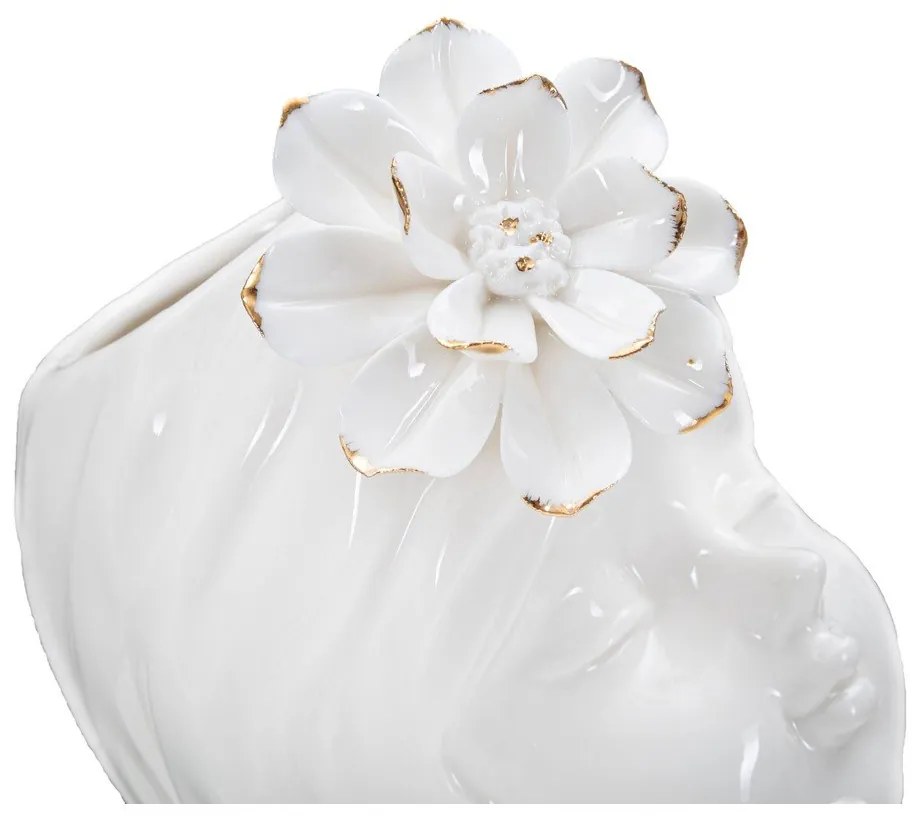 Vaso in porcellana bianca Young Lady - Mauro Ferretti