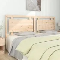 Testiera per Letto 205,5x4x100 cm in Legno Massello di Pino cod mxl 51883