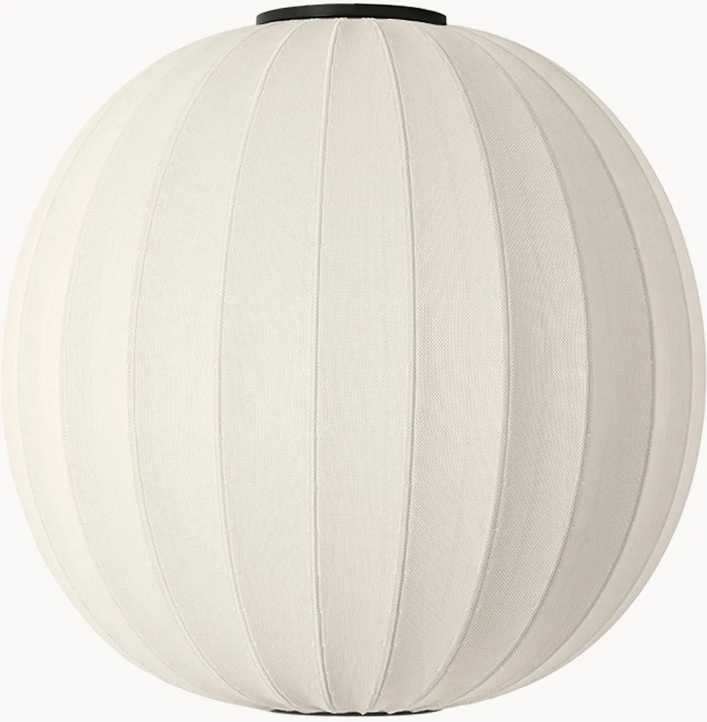 Lampada a sospensione grande fatta a mano Knit-Wit