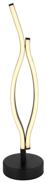 Globo 67206T - Lampada da tavolo LED GERONIMO LED/12W/230V nero