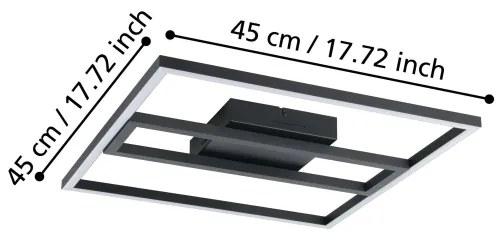 Eglo 900729 - Plafoniera LED RGBW dimmerabile CALAGRANO-Z LED/21W/230V