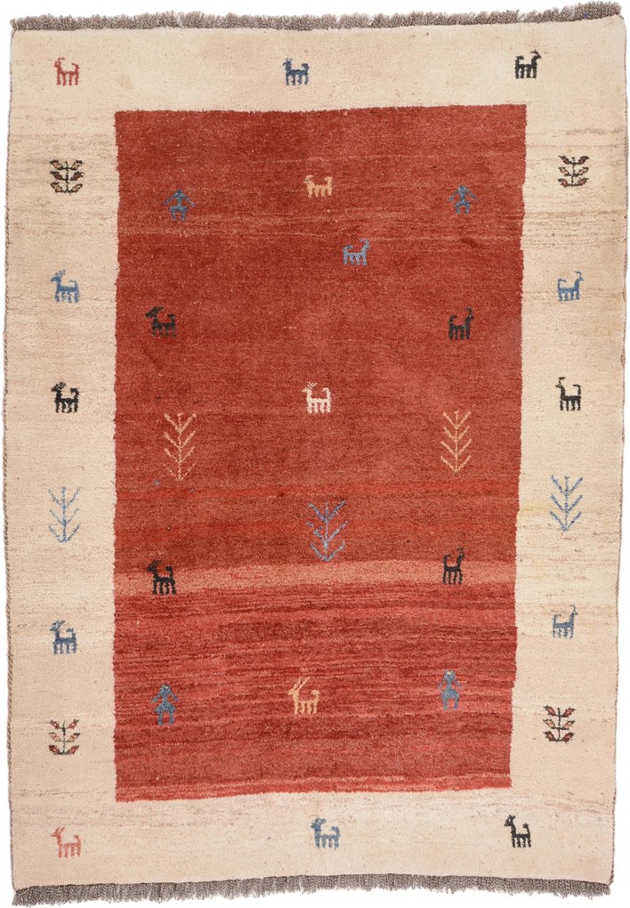Gabbeh Tappeto persiano 170x240 (Iran) Annodato A Mano