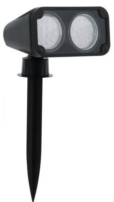 Eglo 75315 - Lampada LED da esterno NEMA 2xGU10/2,8W/230V 3000K IP44