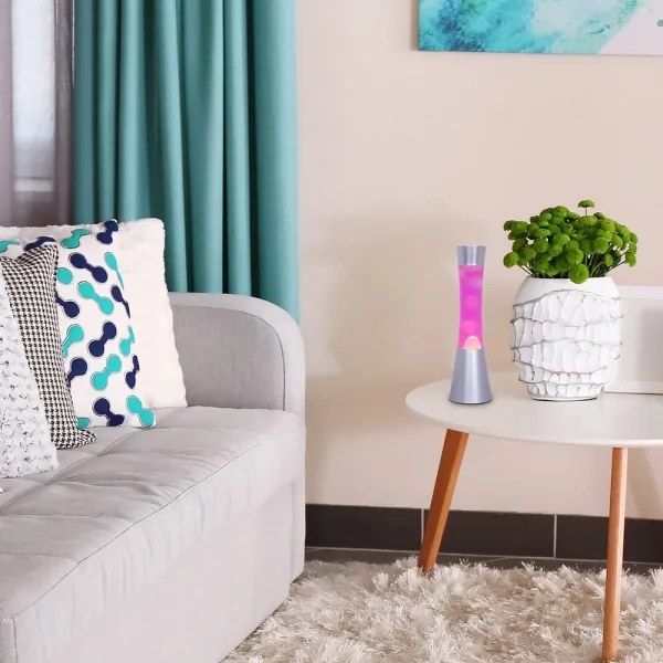 Rabalux 7030 - Lampada lava (lampada Astro) MINKA 1xGY6,35/20W/230V rosa