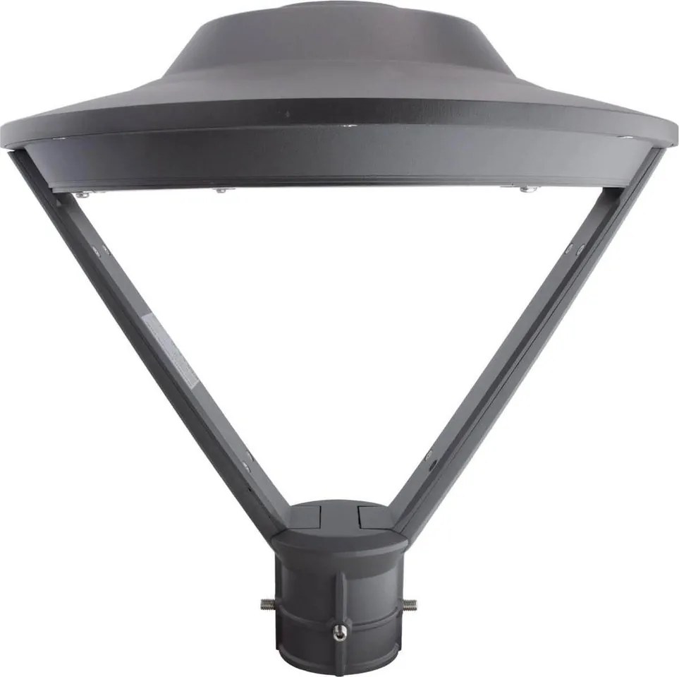 Lampione 50W 130lm/w No Flickering IP65 DIMMERABILE 0-10V Colore Bianco Caldo 3.000K