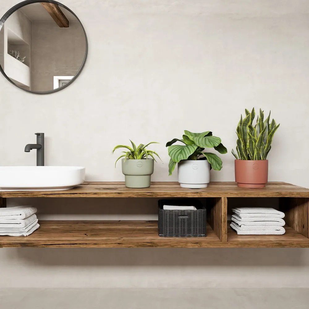 Vaso in ceramica fatto a mano ø 17 cm Echo - Artevasi