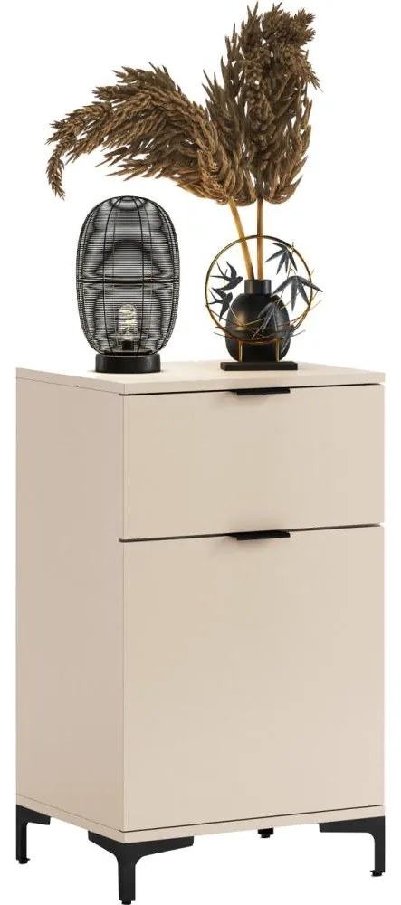 Mobiletto con cassetto LORA beige
