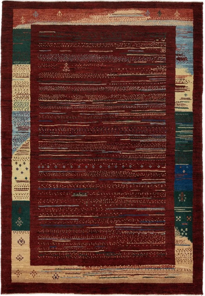 Loribaft Tappeto persiano 110x160 (Iran) Annodato A Mano