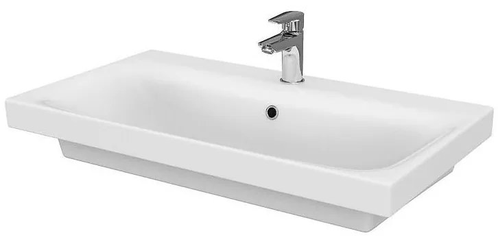 Cersanit K116-013 - Lavabo incasso MODUO 45x80 cm ceramica bianco lucido