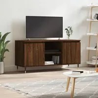 Mobile TV Rovere Marrone 104x35x50 cm in Legno Multistrato 827011