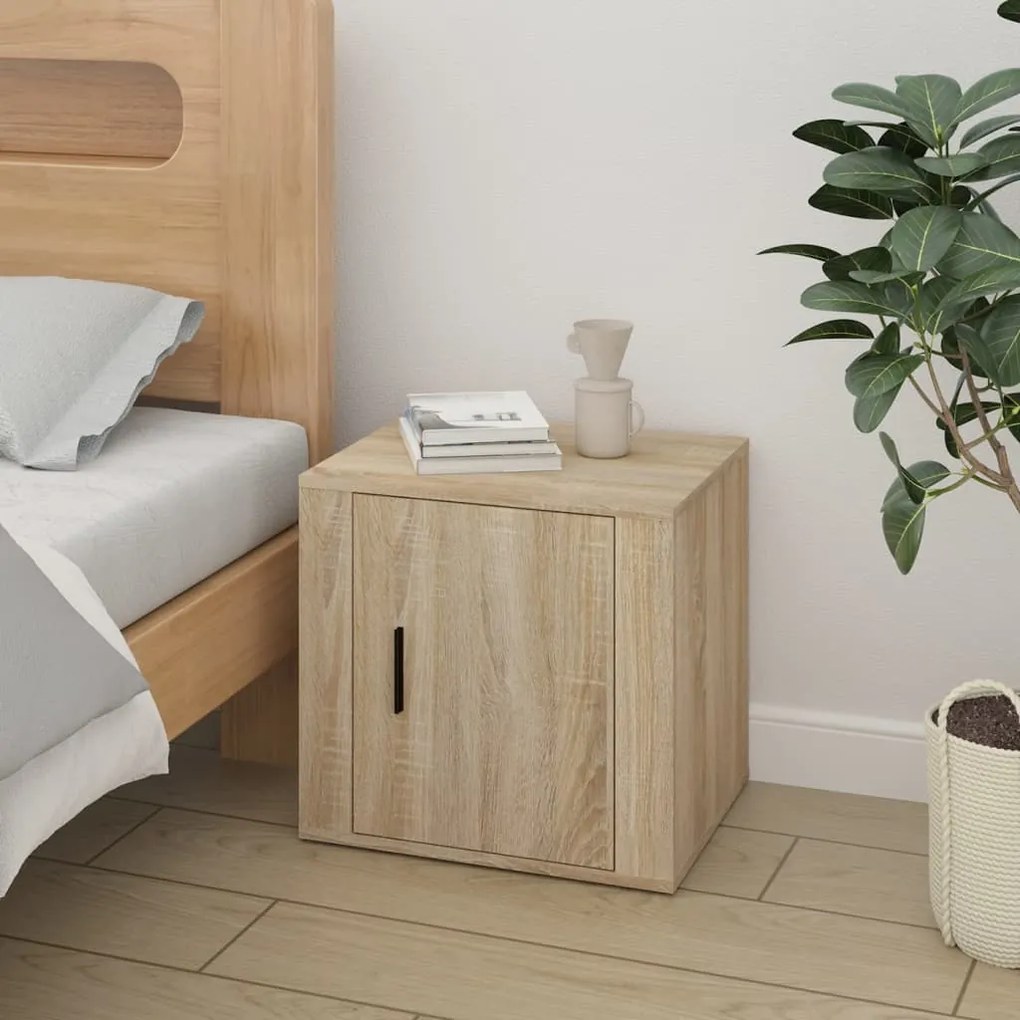 Comodino Rovere Sonoma 50x39x47 Cm /