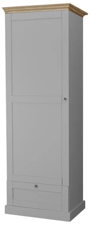 Armadio grigio 60x180 cm Binz - Støraa