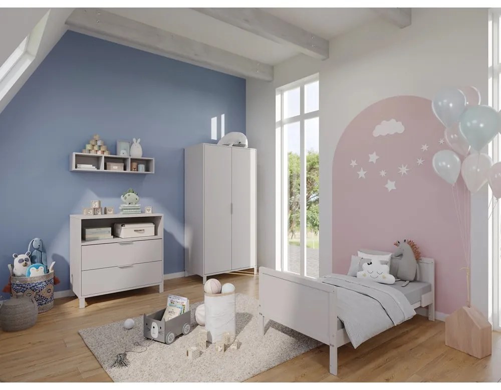 Armadio per bambini color crema 89x180x54 cm Alkmaar – Germania