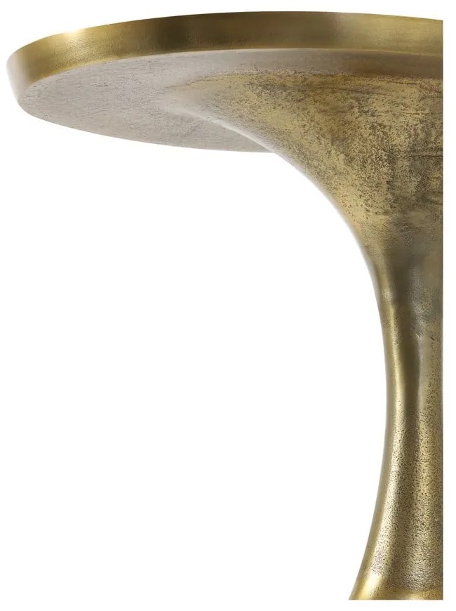 Tavolo rotondo in metallo 33x40 cm Macau - Light &amp; Living