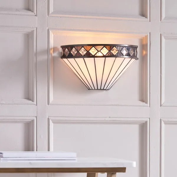 Endon 64149 - Applique Tiffany FARGO 1xE14/40W/230V