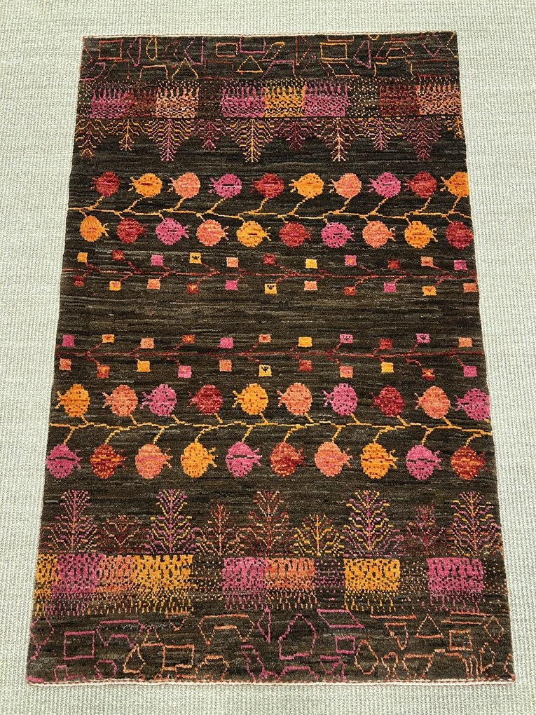 Loribaft Tappeto persiano 80x130 Rosso (Iran) Annodato A Mano