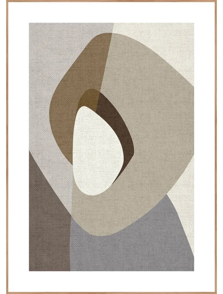 Dipinto 50x70 cm Picasa Greige - Malerifabrikken