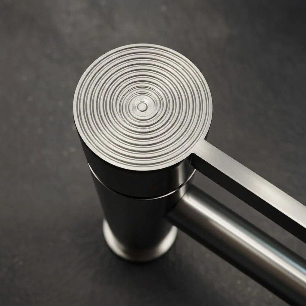 Rubinetto da lavabo Rea Foster Nickel Brush Low