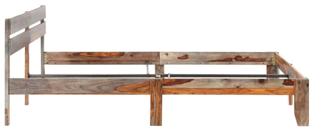 Giroletto in legno massello di sheesham 200x200 cm