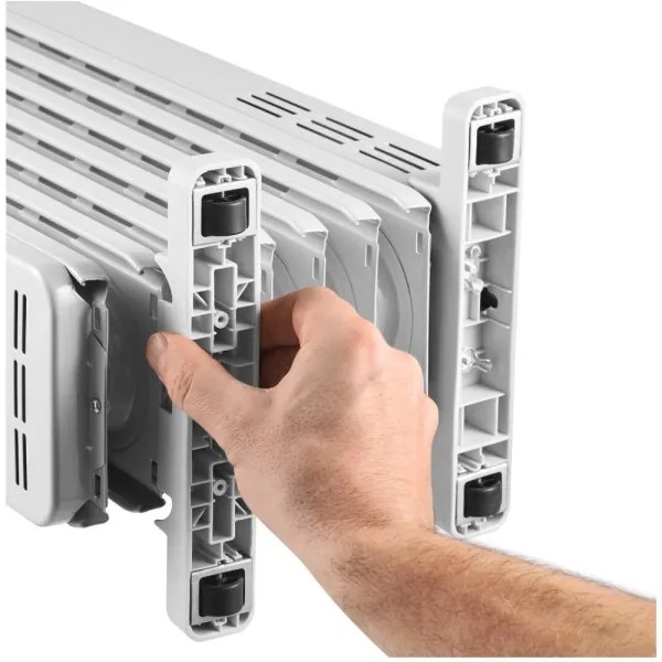 Sencor - Radiatore ad olio a 7 elementi, 600/900/1500 W, 230 V, bianco