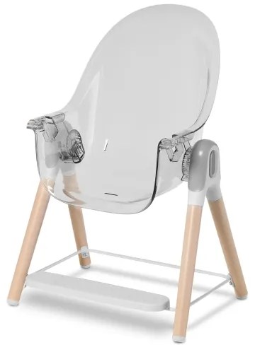 Lionelo - Sedia da pranzo per bambini MAYA, bianco faggio