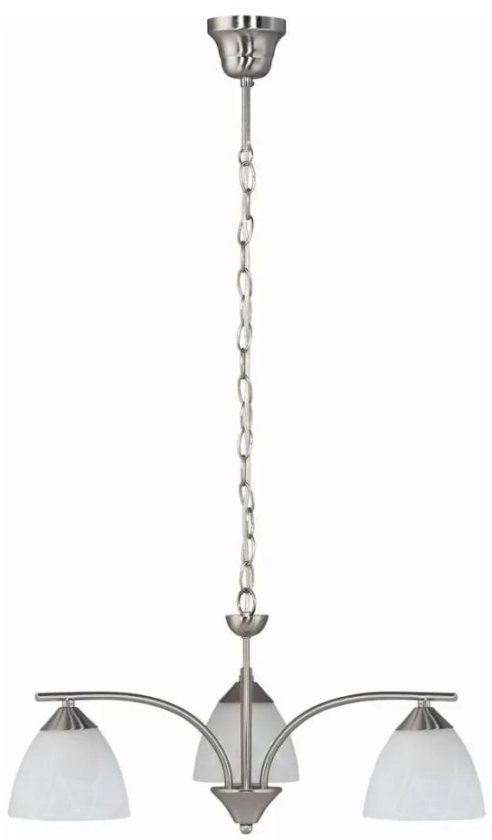 Rabalux 7203 - Lampadario a sospensione con catena TRISTAN 3xE14/40W/230V