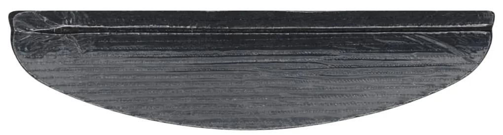 Tappeti Autoadesivi per Scale 15 pz 56x17x3 cm Antracite