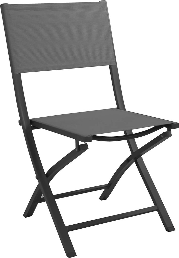GAJA - sedia da giardino in alluminio e textilene pieghevole salvaspazio