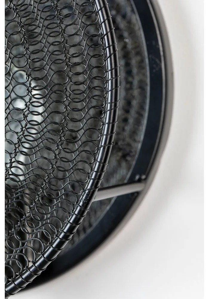 Lampada da parete nera Lea - White Label