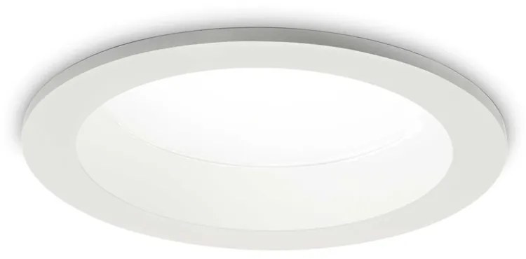 Faretto A Incasso Basic Fi Alluminio Bianco Led 30W 4000K D18,3Cm