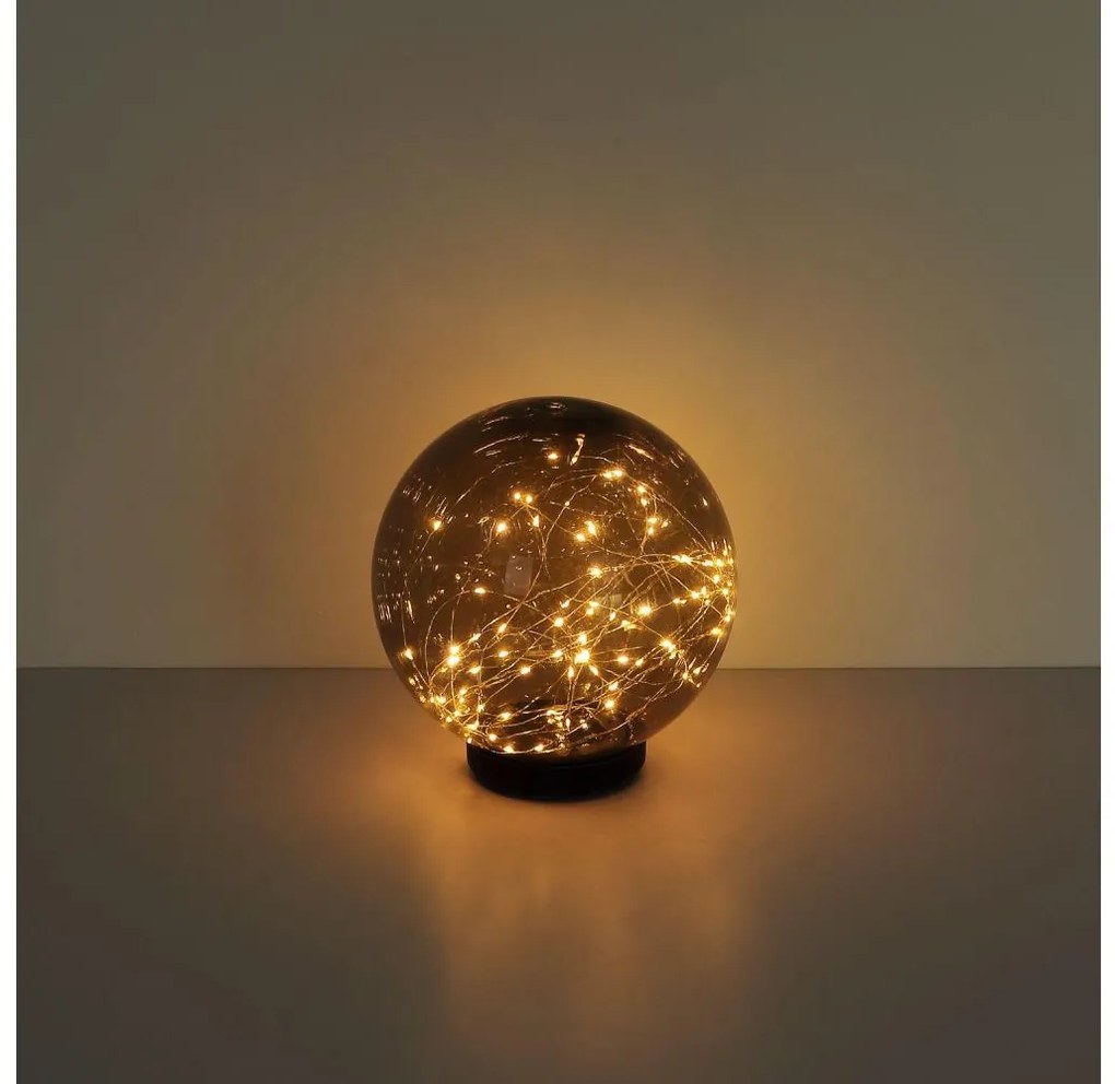 Globo 33806 - Lampada solare 30xLED/0,06W/1,2V diametro 20 cm IP44