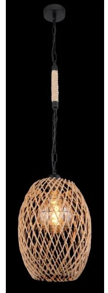 Globo 15670H - Lampadario su catena HALIA 1xE27/60W/230V