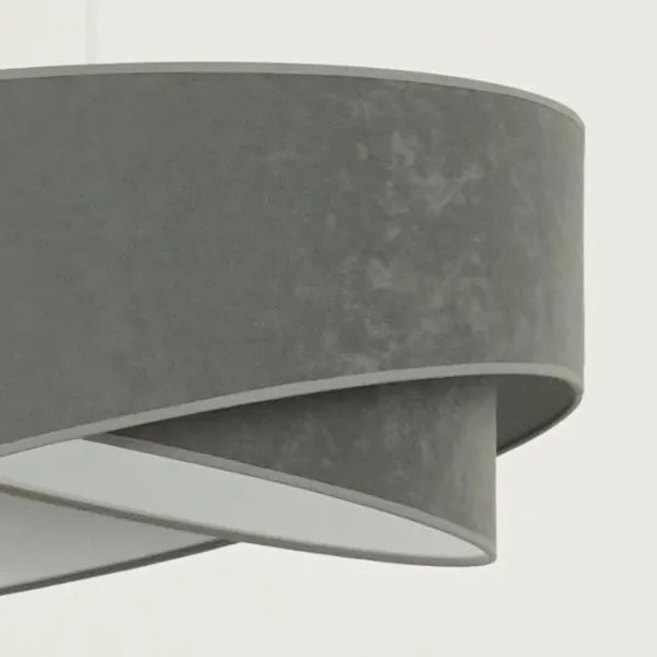 Brilagi - Lampadario LED a sospensione con filo LYRA 1xE27/15W/230V grigio/bianco