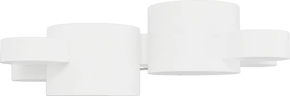 Applique da Parete 2xG9 in Gesso Pitturabile  - Serie VOLUMI