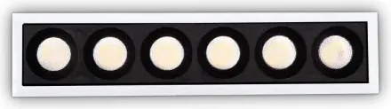 Lika slim incasso led smd alimentatore onoff incluso 10 w 32° 1000 ...