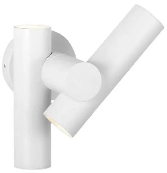 LED Luce Spot a parete da esterno 2xLED/3W/230V 3000K IP44 bianco